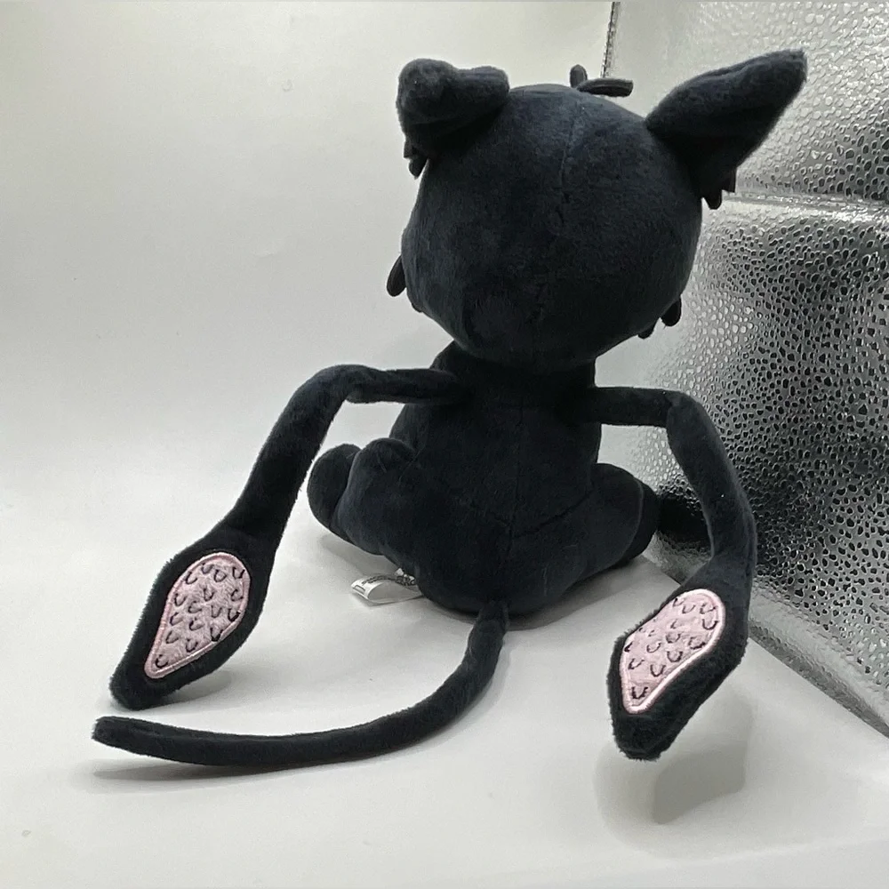 Kidorot: Dungeons and Dragons (Phunny) black & pink cat plush stuffed animal toy - Picture 2 of 5